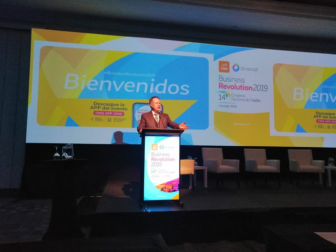 El presidente de la ABIF, José Manuel Mena, presentó información sobre inclusión financiera y fortalecimiento de la cadena de pagos en el Congreso realizado en Lima, Perú.