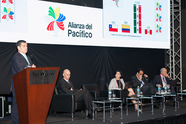 El gerente general de la ABIF, Ricardo Matte, presentó la visión del sector privado en el evento realizado en Lima, Perú.