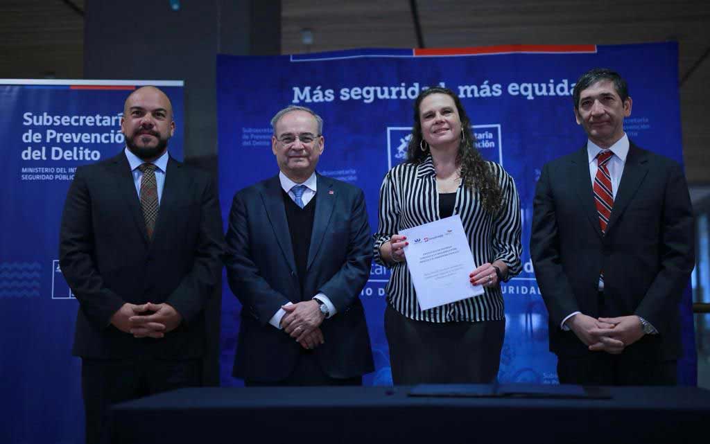 SPD y el Ministerio Público lideraron firma de protocolo con el Banco Estado y la Asociación de Bancos para la entrega de imágenes de delitos en sus sucursales